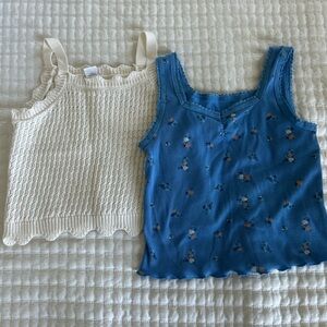 Old Navy Girls tank top bundle, size 6